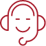 Customer service representative icon