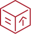 Customer refund box icon