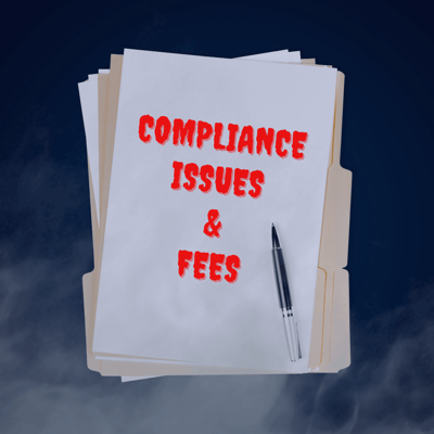 compliance issues fees